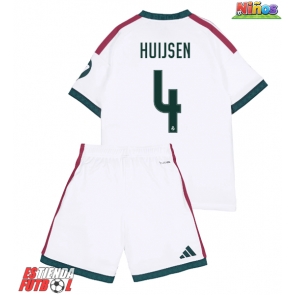 Real Madrid Dean Huijsen #4 Primera Equipación Niños 2026-27 Manga Corta (+ Pantalones cortos)